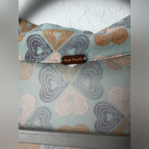 Free People Shirtee Sheer Heart Top - Picture 10 of 10